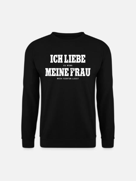 Fechten - Unisex Pullover - Schwarz