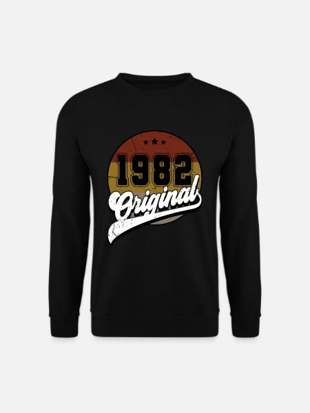 1982 Birthday - Unisex Sweatshirt - black