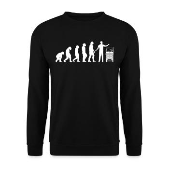 Aquarianer - Unisex Pullover - Schwarz - Vorne - Alina (178cm) & Michal (187cm)