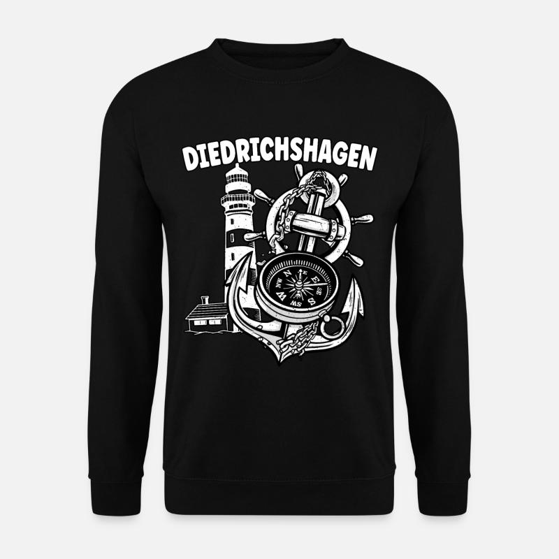 Diedrichshagen - Unisex Sweatshirt - black