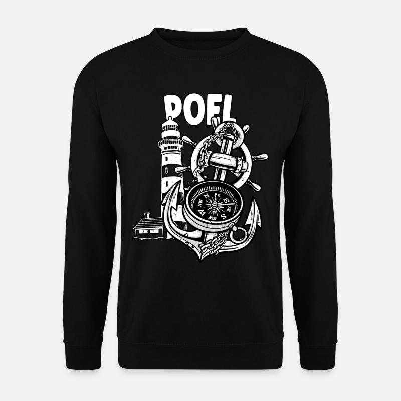Poel - Unisex Pullover - Schwarz