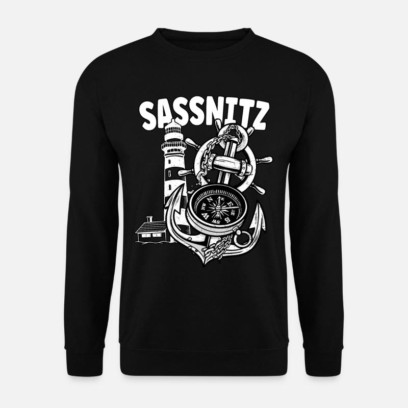 Sassnitz - Sweat-shirt Unisexe - noir