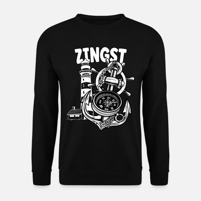 Zingst - Unisex Pullover - Schwarz