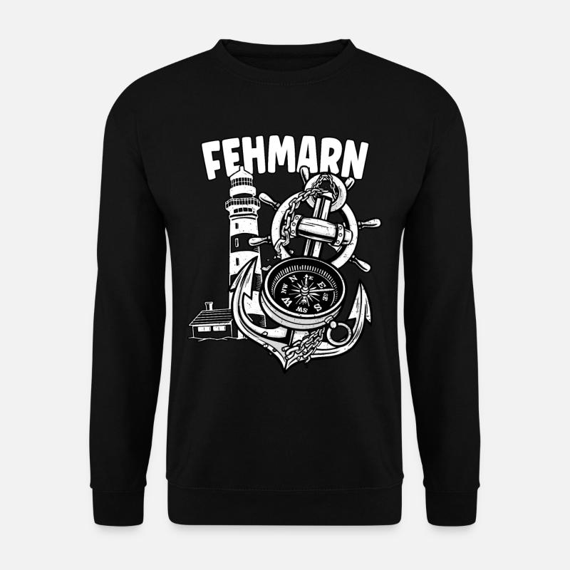 Fehmarn - Unisex Pullover - Schwarz