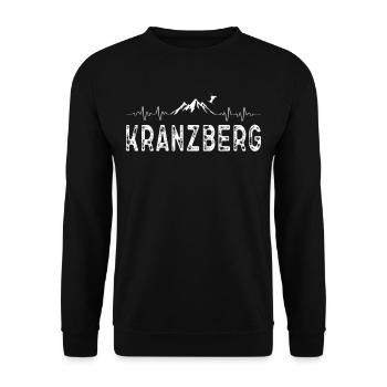 Skifahren Ski Kranzberg - Unisex Pullover - Schwarz - Vorne - Alina (178cm) & Michal (187cm)