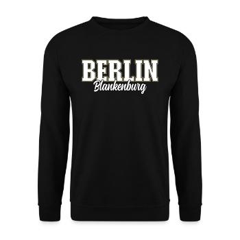 Berlin Blankenburg - Unisex Pullover - Schwarz - Vorne - Alina (178cm) & Michal (187cm)