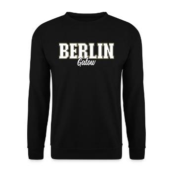 Berlin Gatow - Unisex Pullover - Schwarz - Vorne - Alina (178cm) & Michal (187cm)
