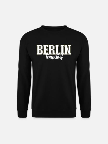 Berlin Tempelhof - Unisex Pullover - Schwarz