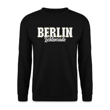 Berlin Lichtenrade - Unisex Pullover - Schwarz - Vorne - Alina (178cm) & Michal (187cm)