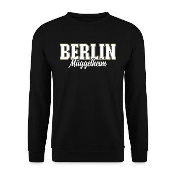 Berlin Müggelheim - Unisex Pullover - Schwarz - Vorne - Alina (178cm) & Michal (187cm)
