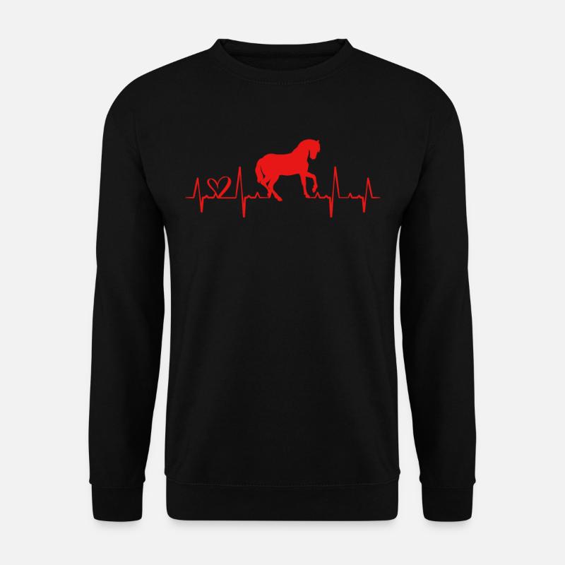 Horses - Unisex Sweatshirt - black