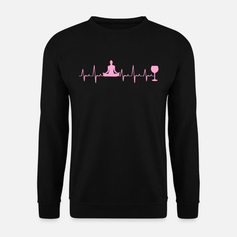 Yoga - Unisex Sweatshirt - black