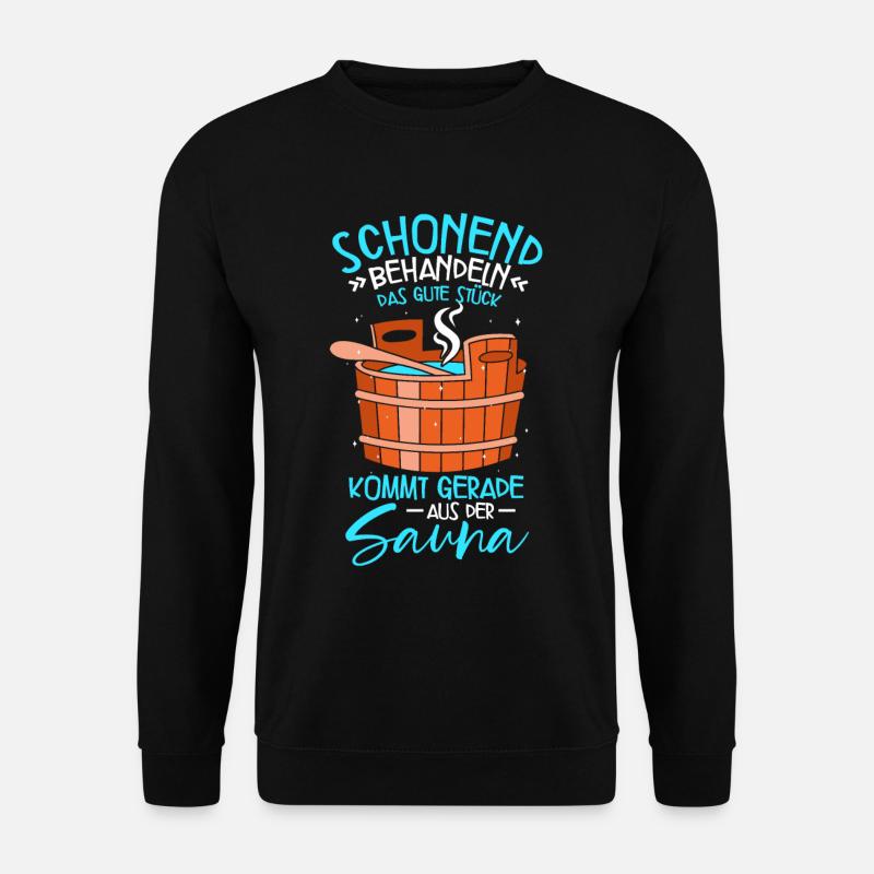 Sauna - Unisex Pullover - Schwarz