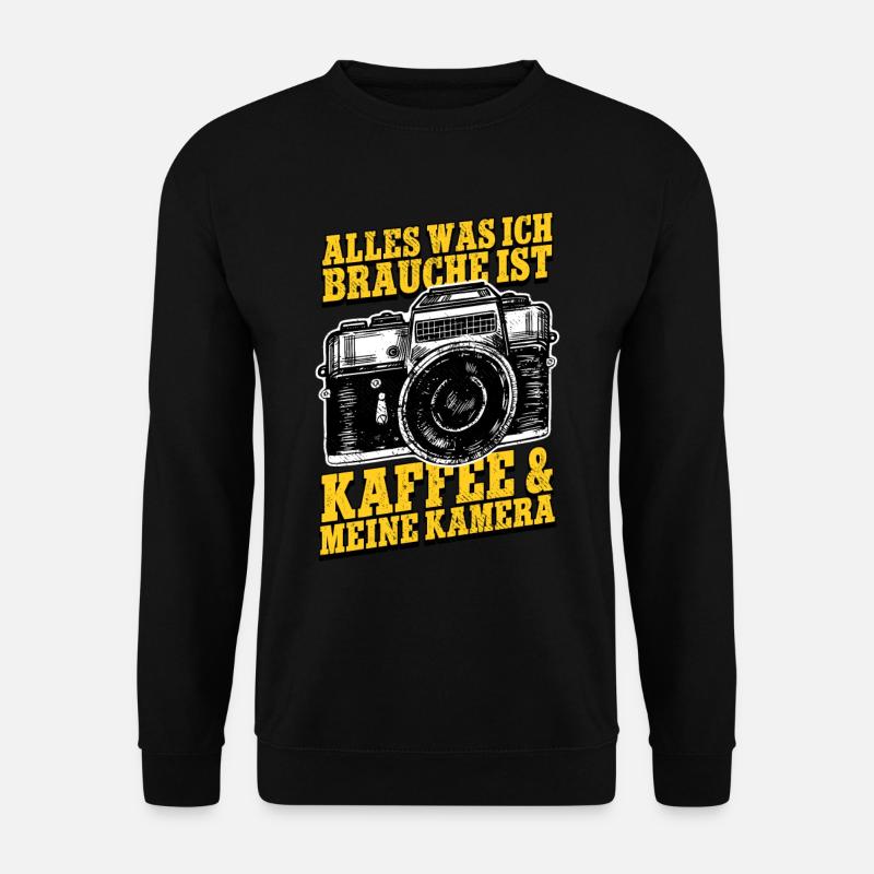 Fotografieren Fotografen - Unisex Pullover - Schwarz