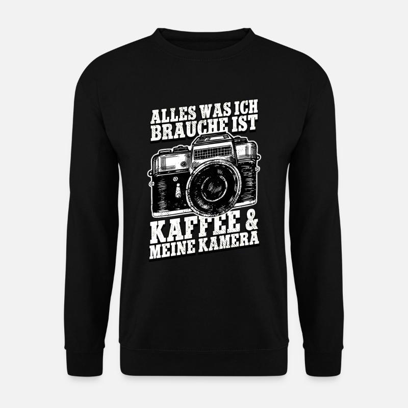 Fotografieren Fotografen - Unisex Pullover - Schwarz