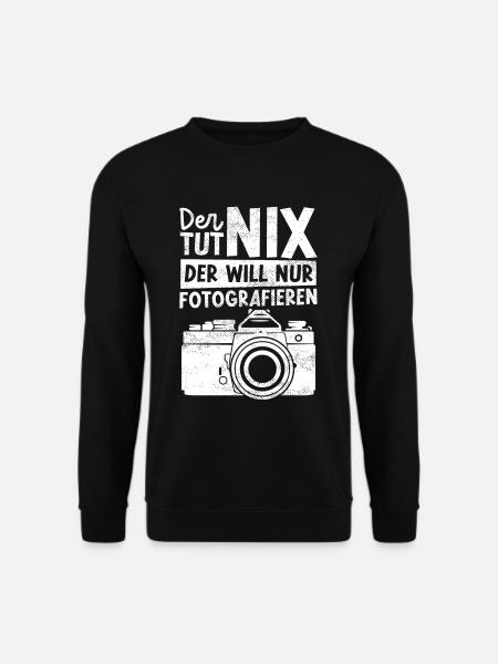 Fotografieren Fotografen - Unisex Pullover - Schwarz