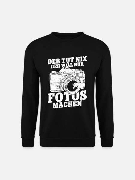 Fotografieren Fotografen - Unisex Pullover - Schwarz