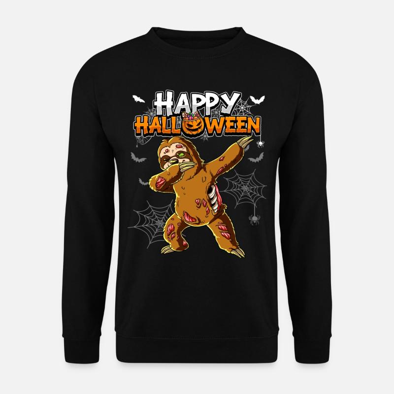 Halloween Sloth Zombie - Unisex Sweatshirt - black