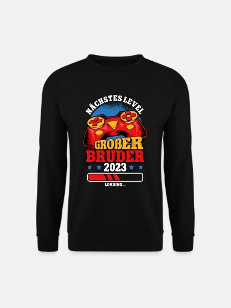 Nächstes Level Großer Bruder 2023 - Unisex Pullover - Schwarz
