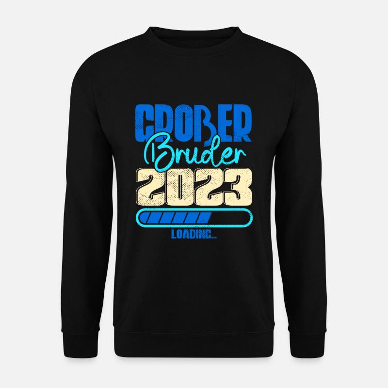Großer Bruder Loading 2023 - Unisex Pullover - Schwarz