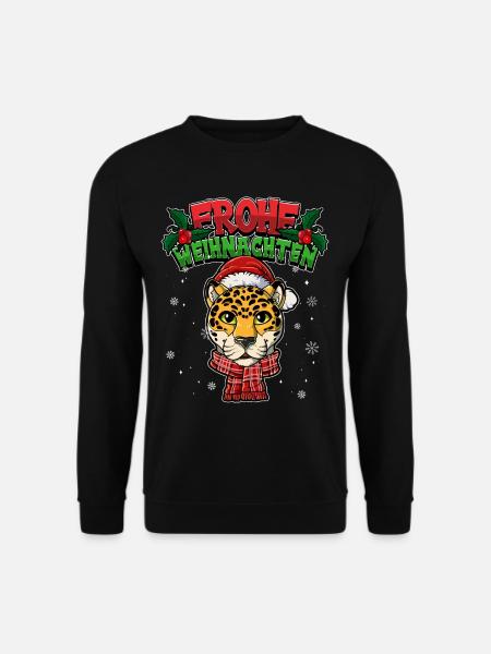 Frohe Weihnachten - Unisex Pullover - Schwarz