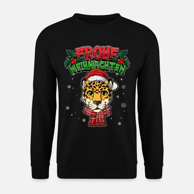 Frohe Weihnachten - Unisex Pullover - Schwarz