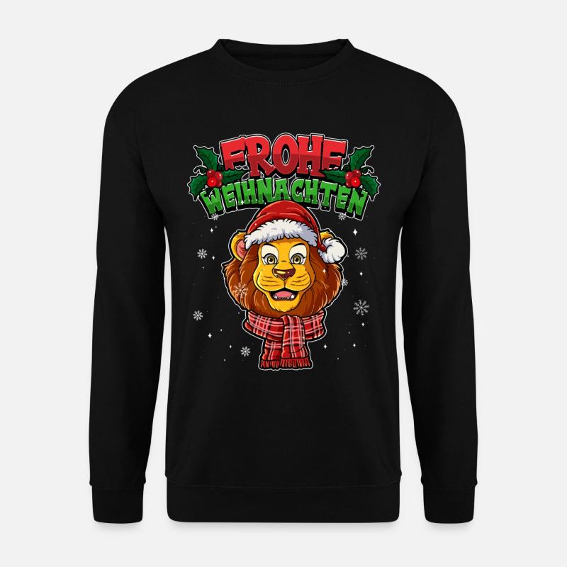 Frohe Weihnachten - Unisex Pullover - Schwarz