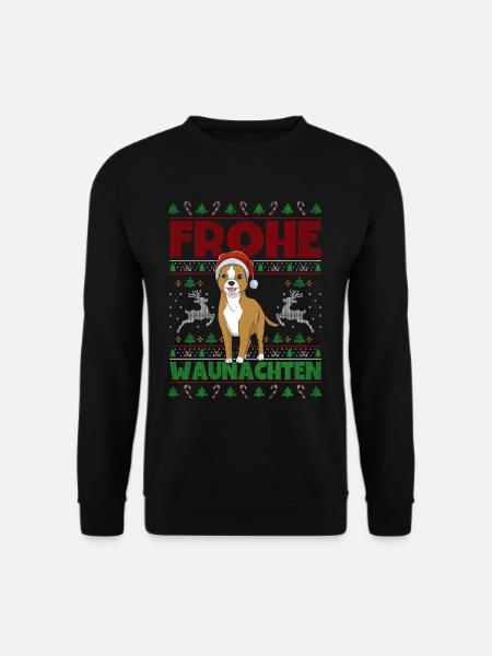 Frohe Weihnachten Chihuahua - Unisex Pullover - Schwarz
