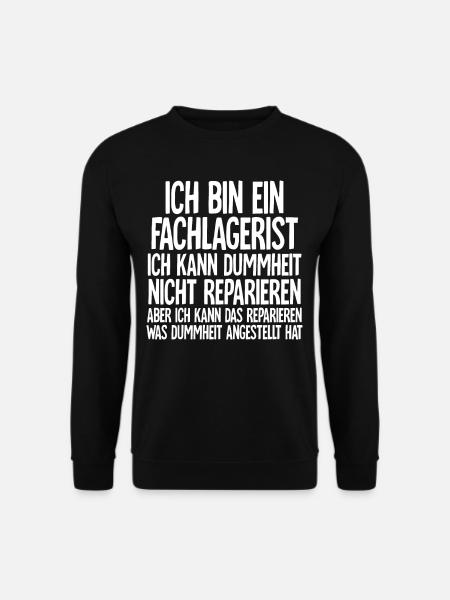 Fachlagerist - Unisex Pullover - Schwarz