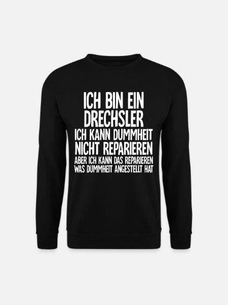 Drechsler - Unisex Pullover - Schwarz