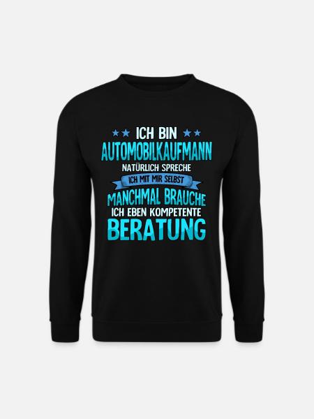 Automobilkaufmann - Unisex Pullover - Schwarz
