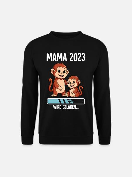 Werdende Mama 2023 - Unisex Pullover - Schwarz