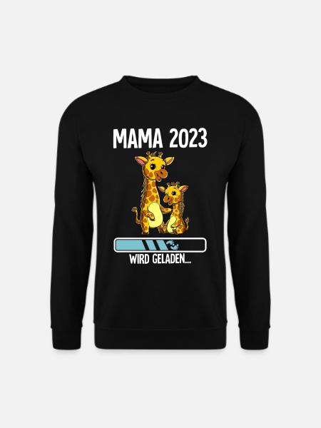 Werdende Mama 2023 - Unisex Pullover - Schwarz