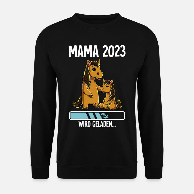 Werdende Mama 2023 - Unisex Pullover - Schwarz