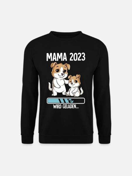 Werdende Mama 2023 - Unisex Pullover - Schwarz