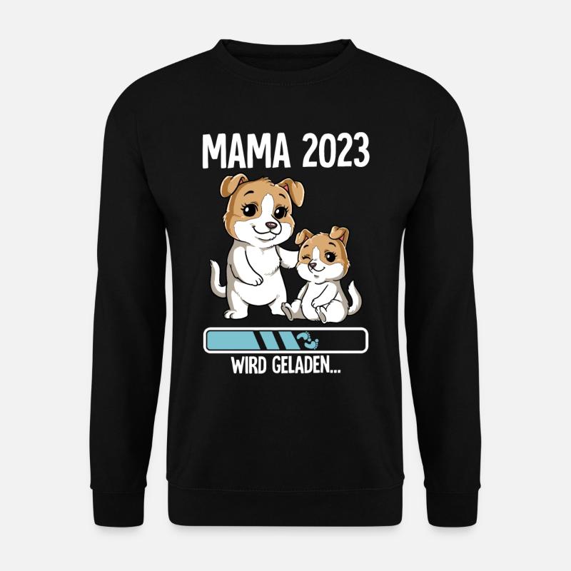 Werdende Mama 2023 - Unisex Pullover - Schwarz
