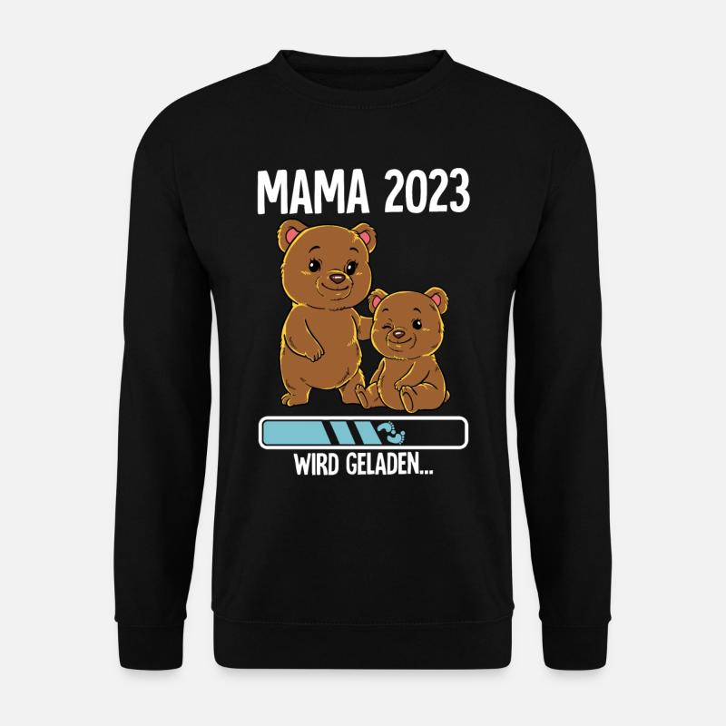 Werdende Mama 2023 - Unisex Pullover - Schwarz