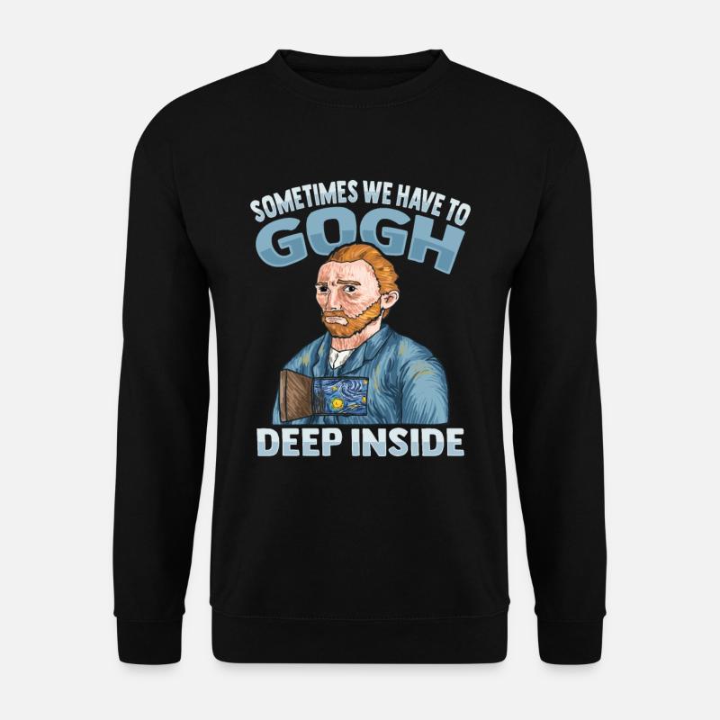 Van Gogh Art - Unisex Sweatshirt - black