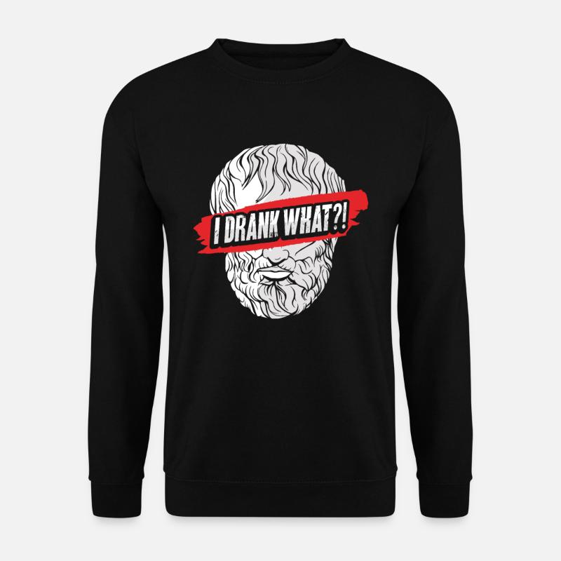 Socrates Philosophy - Unisex Sweatshirt - black