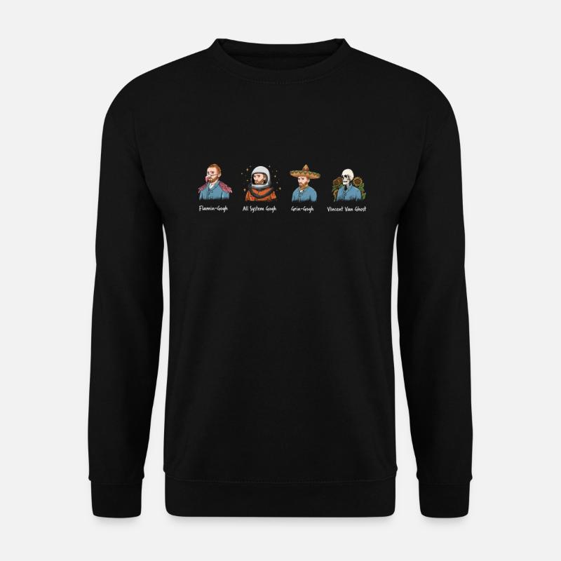 Van Gogh Art - Unisex Sweatshirt - black