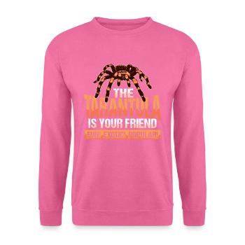 Tarantula Design for Tarantula Owners - Unisex Sweatshirt - pink - Front