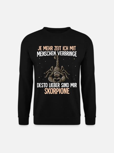 Skorpion - Unisex Pullover - Schwarz