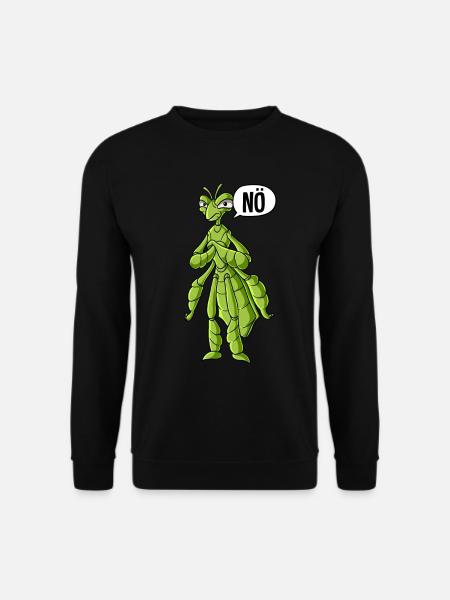 Wandelndes Blatt Nö - Unisex Pullover - Schwarz