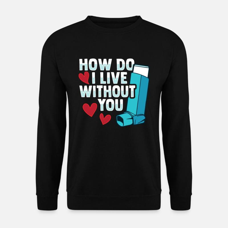 Albuterol Asthma Astmatist - Unisex Sweatshirt - black