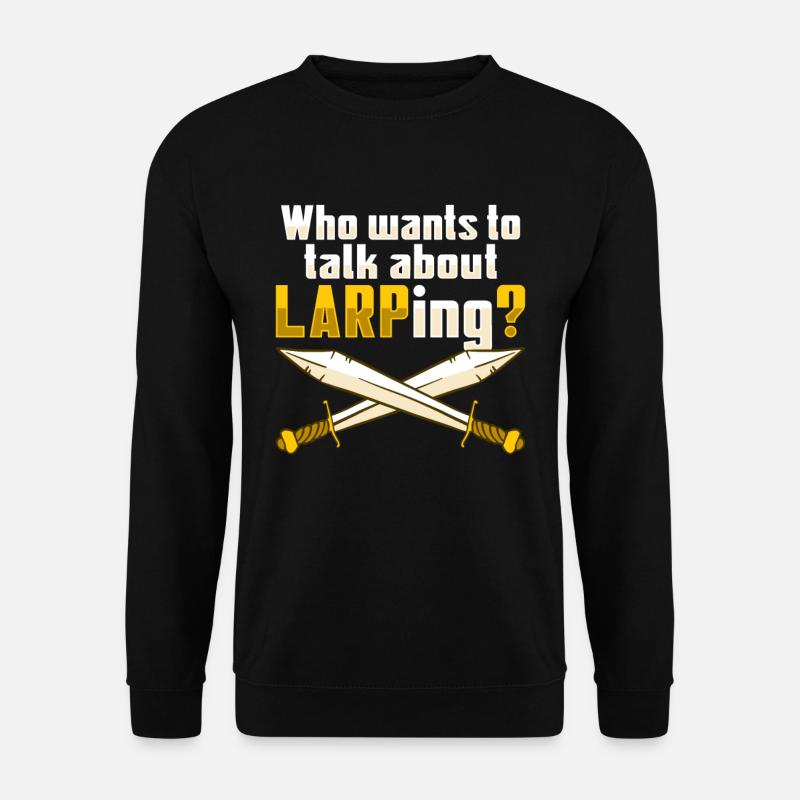 LARP RPG Roleplayers - Unisex Sweatshirt - black