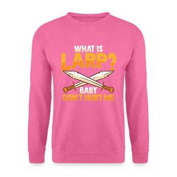 LARP RPG Roleplayers - Unisex Sweatshirt - pink - Front