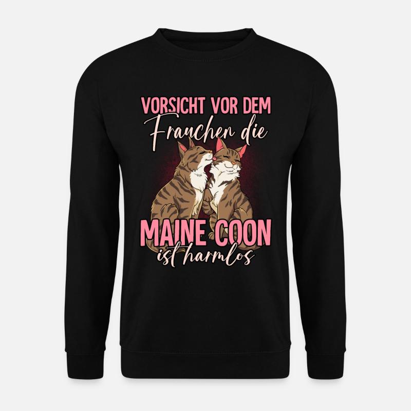 Maine Coon - Unisex Pullover - Schwarz