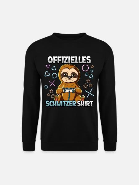 Offizielles Schwitzer Zocken Gamer Ego Shooter - Unisex Pullover - Schwarz