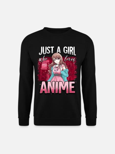 Anime Otaku Weeb - Unisex Pullover - Schwarz