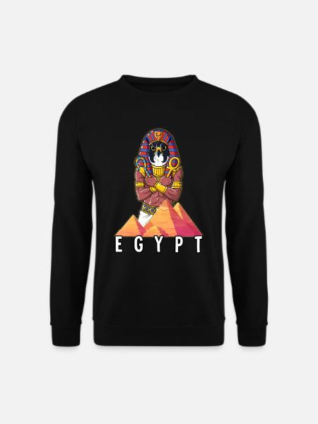 Egypt Falcon Pharaoh - Unisex Sweatshirt - black